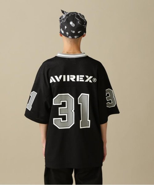 AVIREX(AVIREX)/MESH FOOTBALL GAME T－SHIRT / メッシュ フットボール ゲーム Tシャツ/img05
