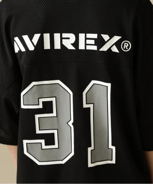 AVIREX(AVIREX)/MESH FOOTBALL GAME T－SHIRT / メッシュ フットボール ゲーム Tシャツ/img10