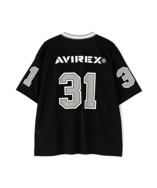 AVIREX(AVIREX)/MESH FOOTBALL GAME T－SHIRT / メッシュ フットボール ゲーム Tシャツ/img12