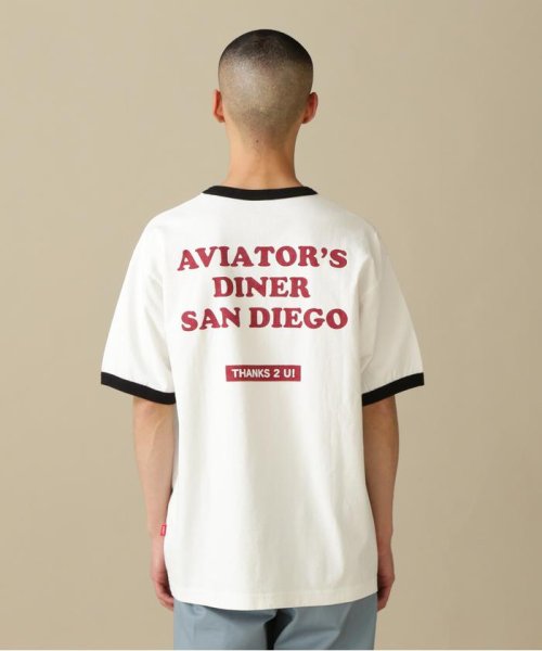 AVIREX(AVIREX)/WEST COAST BURGER RINGER T－SHIRT / ウエスト コースト バーガー リンガー Tシャツ/img05