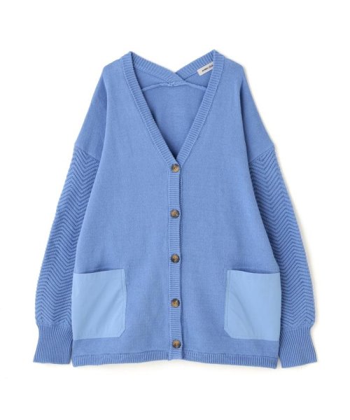 AVIREX(AVIREX)/NEW BACK V NECK CARDIGAN/ バックVネックカーディガン/img02