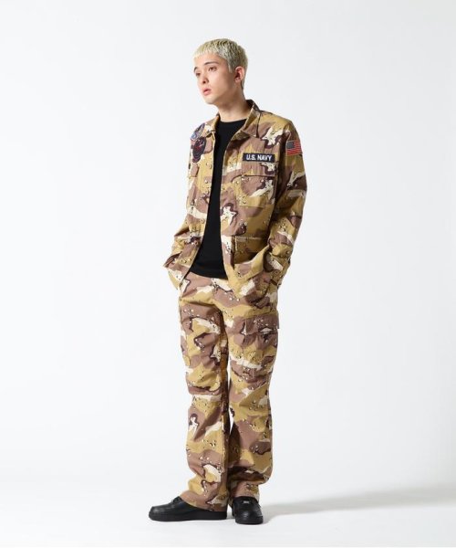 AVIREX(AVIREX)/COTTON RIP STOP BDU JACKET VX－31/コットン リップストップ BDUジャケット/img08