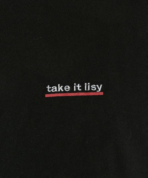 iisy(iisy)/iisy / TAKE IT iisy オーバーラインフラワースウェット/img16