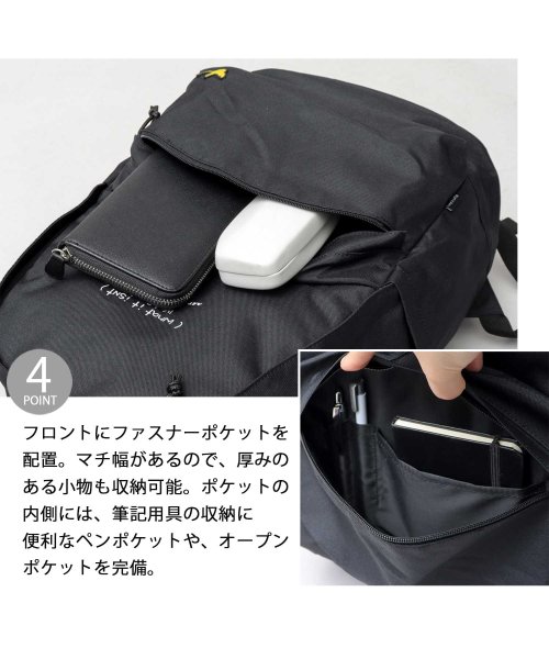 Mark Gonzales(マークゴンザレス)/マークゴンザレス デイパック バックパック リュック 通勤 通学 旅行 アウトドア A4収納 PC収納/img05