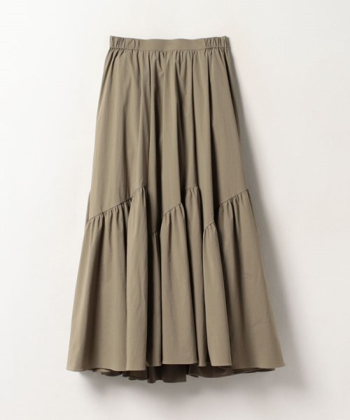 バイヤス切替ギャザースカート 