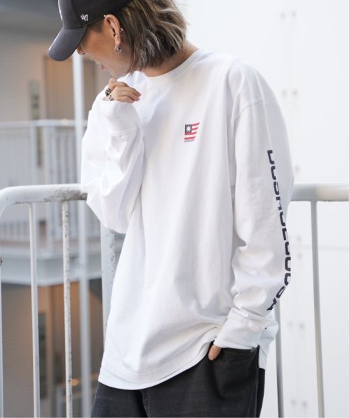 VENCE　EXCHANGE(ヴァンス　エクスチェンジ)/DC SHOES バックプリントロングスリーブTシャツ/img28