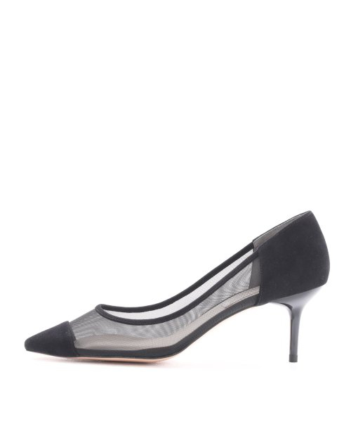 ポインテッドチュールパンプス 