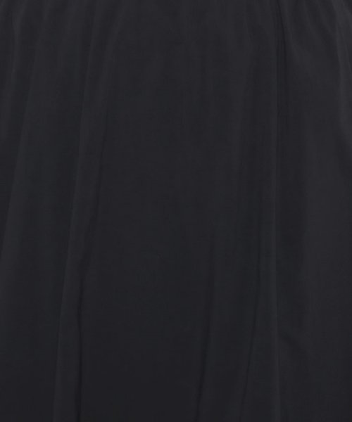 バイヤス切替ギャザースカート 手洗い可能です フィッティングモデル 詳細画像 165cm B73 W61 H85　着用サイズ：02