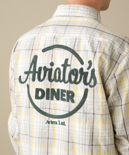 AVIREX(AVIREX)/L/S CHECK WORK SHIRT Aviators Diner / チェック ワークシャツ アヴィエーターズ ダイナー/img20