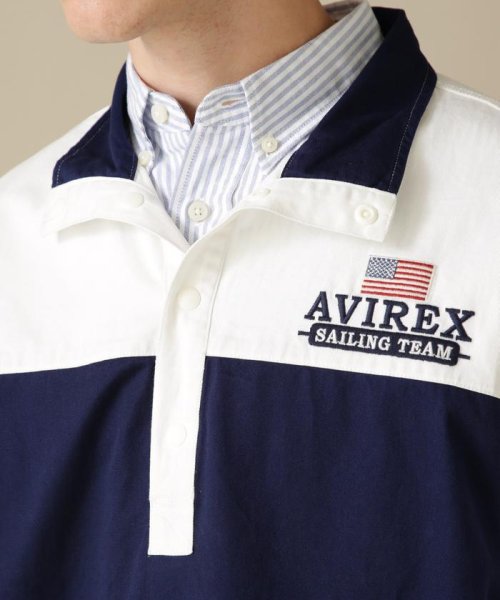 AVIREX(AVIREX)/《直営店別注》SAILING TEAM PULL SHIRTS/セイリング チーム ロングスリーブシャツ/img06