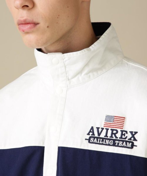 AVIREX(AVIREX)/《直営店別注》SAILING TEAM PULL SHIRTS/セイリング チーム ロングスリーブシャツ/img07