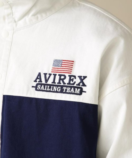 AVIREX(AVIREX)/《直営店別注》SAILING TEAM PULL SHIRTS/セイリング チーム ロングスリーブシャツ/img08