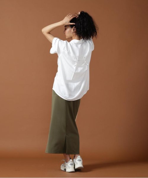 AVIREX(AVIREX)/HALF SLEEVE LACEUP SHIRT/ ハーフスリーブ レースアップシャツ/img09