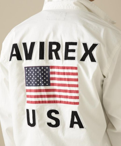 AVIREX(AVIREX)/STAND ZIP JACKET U.S. FLAG / スタンド ジップ ジャケット U.S. フラッグ/img04