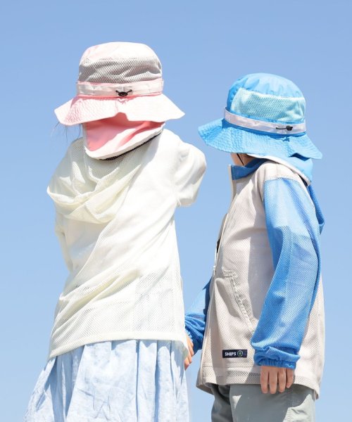 SHIPS KIDS(シップスキッズ)/SHIPS KIDS:80～175cm /〈虫除け（インセクトシールド）〉メッシュ フード パーカー/img11