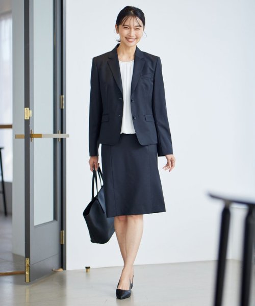 【セットアップ対応】ファインネスウール 二つ釦 ジャケット ファインネスウール 品番 スカート