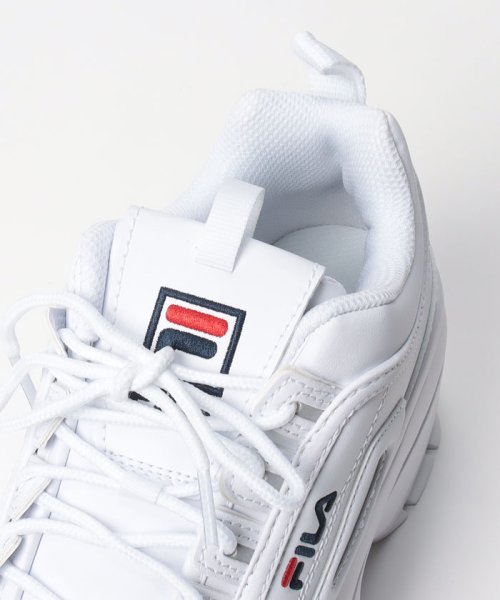 FILA（Shoes）(フィラ（シューズ）)/Disruptor II Wedge / ディスラプター2 ウェッジ カジュアルスニーカー 厚底 販路限定モデル / ホワイト/img05