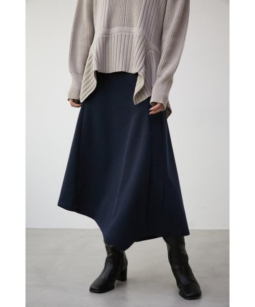 AZUL by moussy(アズールバイマウジー)/DOUBLE FACE ASYMMETRY SKIRT/img21