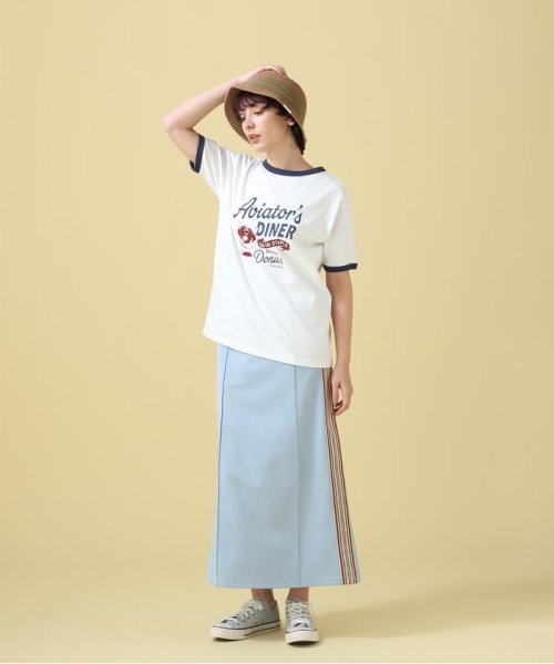 AVIREX(AVIREX)/DONUT PRINT RINGER T－SHIRT/ドーナツプリント リンガーTシャツ/img01