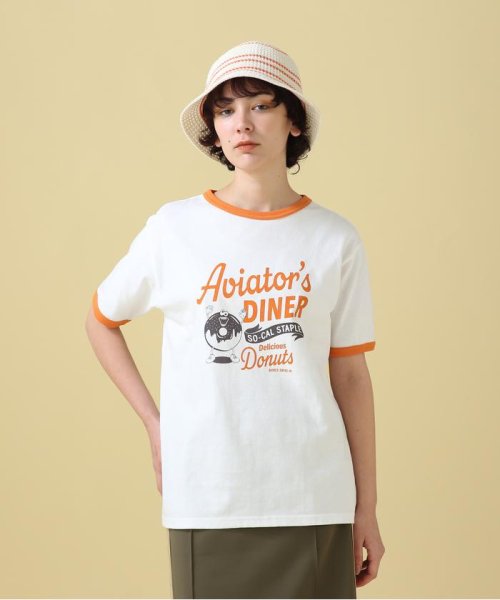 AVIREX(AVIREX)/DONUT PRINT RINGER T－SHIRT/ドーナツプリント リンガーTシャツ/img04