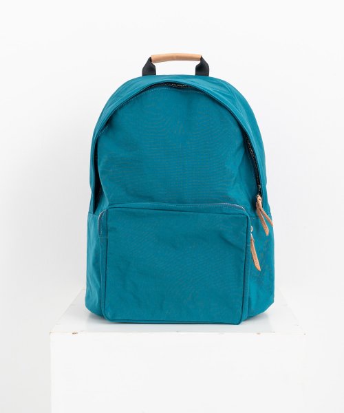 バックパック デイパック リュックサック メンズ レディース ナイロン 塩縮加工 本革 栃木レザー ヌメ革 通勤通学 カジュアル アウトドア ギフト プレゼント メンズ Butler Verner Sails/バトラーバーナーセイルズ 5cm