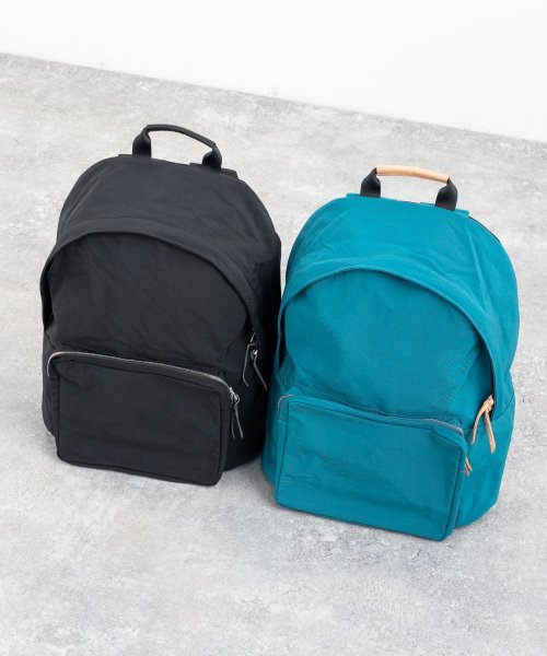 バックパック デイパック リュックサック メンズ レディース ナイロン 塩縮加工 本革 栃木レザー ヌメ革 通勤通学 カジュアル アウトドア ギフト プレゼント メンズ Butler Verner Sails/バトラーバーナーセイルズ 5cm