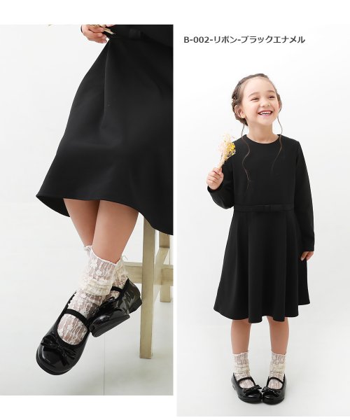 devirock(デビロック)/フォーマル バレエシューズ 子供服 キッズ 女の子 シューズ フォーマル靴 靴 エナメル リボン 入学式 卒業式 入園式 卒園式 結婚式 発表会/img09