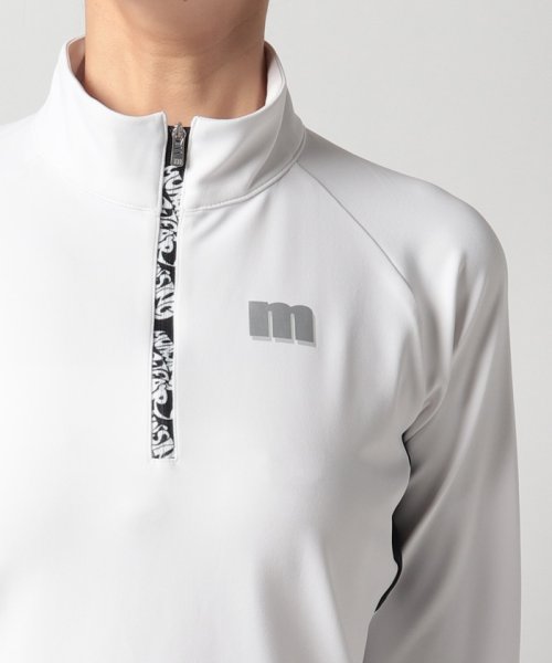 Munsingwear(マンシングウェア)/『ENVOY』防風ストレッチMOTION3Dハーフジップシャツ (UPF50+)【アウトレット】/img21