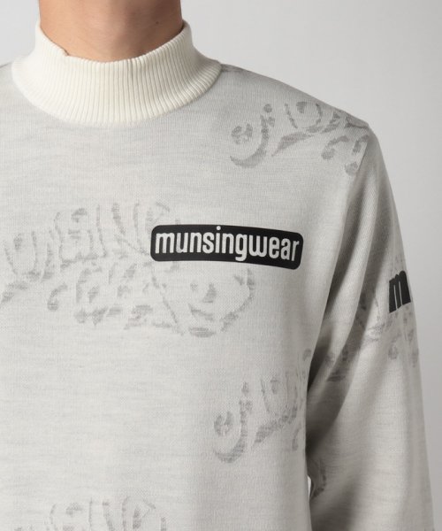 Munsingwear(マンシングウェア)/『ENVOY』アクリルウールロゴジャカードモックネックセーター【アウトレット】/img22