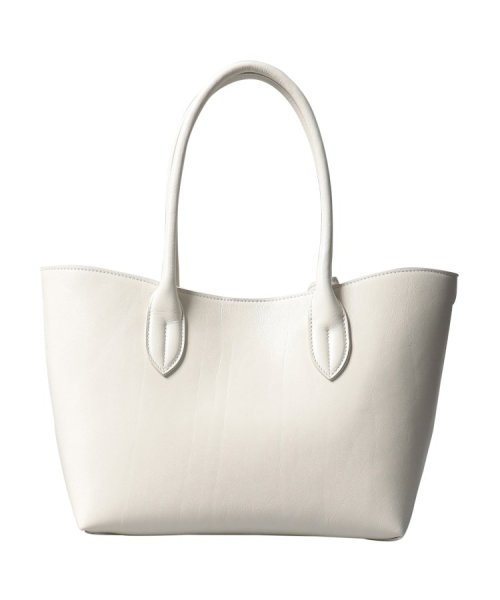 【スティーレ】レザートートバッグ M 本革 チャーム付き スティーレ