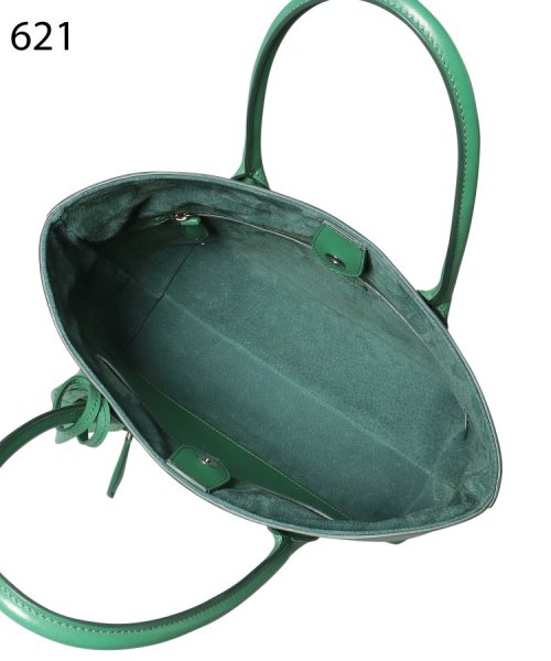 【スティーレ】レザートートバッグ M 本革 チャーム付き スティーレ