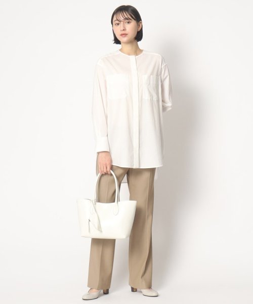 【スティーレ】レザートートバッグ M 本革 チャーム付き スティーレ