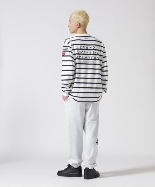 AVIREX(AVIREX)/ネイバル パッチ ロングスリーブ Tシャツ/NAVAL PATCH LONG SLEEVE T－SHIRT/img14