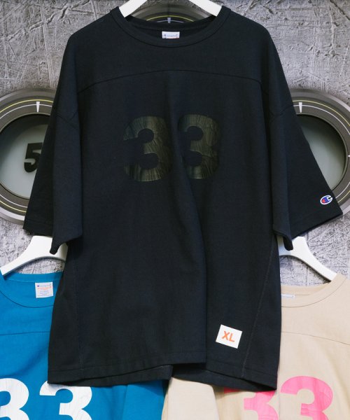 ADAM ET ROPE'(アダム　エ　ロペ)/【別注】《Champion / チャンピオン》Reverse Weave Football Tee/img11