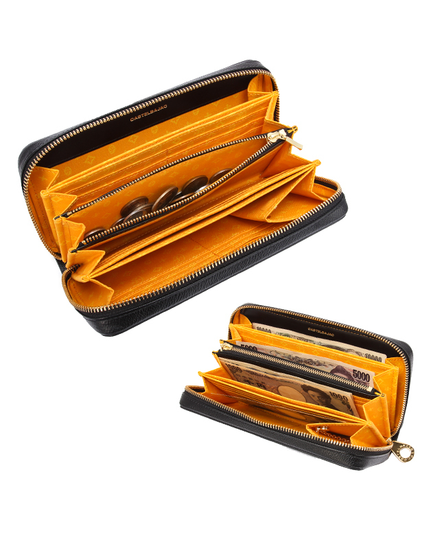 カステルバジャック さうな ネゼル 長財布 081603 ブルー 