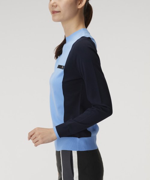 LANVIN SPORT(ランバン スポール)/ブロッキングクルーネックセーター【アウトレット】/img13