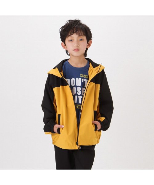 MAC HOUSE(kid's)(マックハウス（キッズ）)/NAVY ネイビー オールウェザー裏メッシュパーカー 4441745/img02