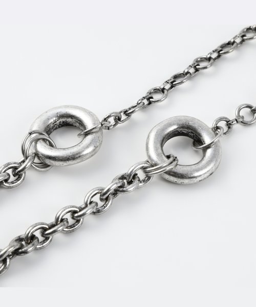 nothing and others(ナッシングアンドアザース)/Ring point chain Necklace/img03