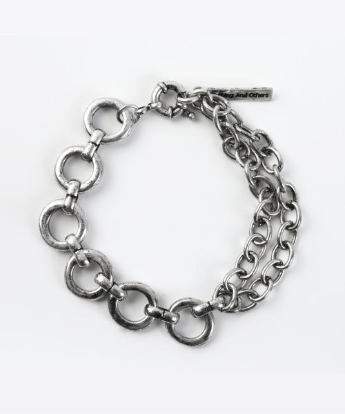 nothing and others(ナッシングアンドアザース)/Ring point chain Bracelet/img01