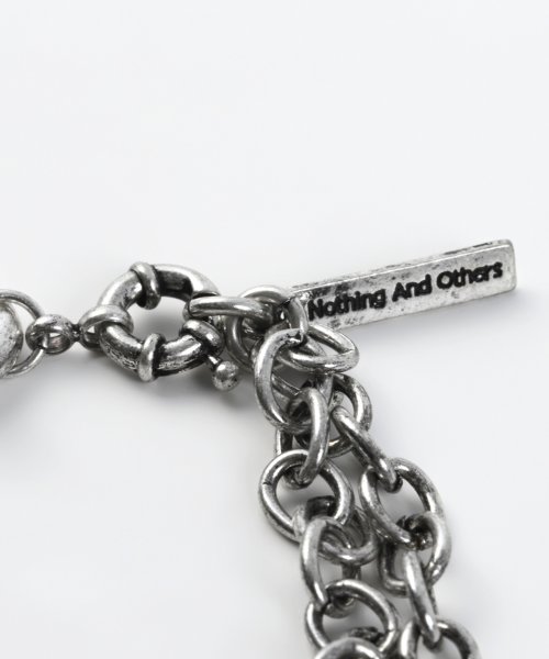nothing and others(ナッシングアンドアザース)/Ring point chain Bracelet/img02