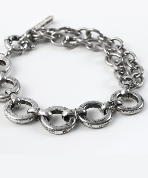 nothing and others(ナッシングアンドアザース)/Ring point chain Bracelet/img03
