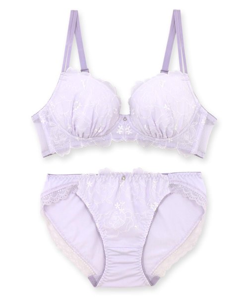 fran de lingerie(フランデランジェリー)/floating flower フローティングフラワー ブラ&ショーツセット B65－G75カップ/img35