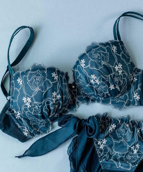 fran de lingerie(フランデランジェリー)/floating flower フローティングフラワー ブラ&ショーツセット B65－G75カップ/img36