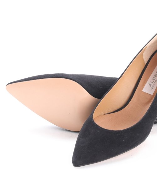 スティレットローヒールポインテッドパンプス シューズ T1692034378(12906円)