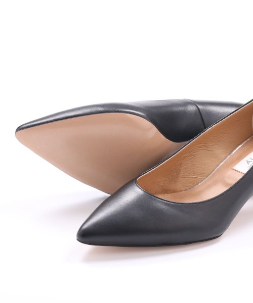 スティレットローヒールポインテッドパンプス シューズ T1692034378(12906円)