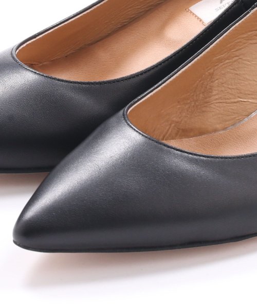 スティレットローヒールポインテッドパンプス シューズ T1692034378(12906円)