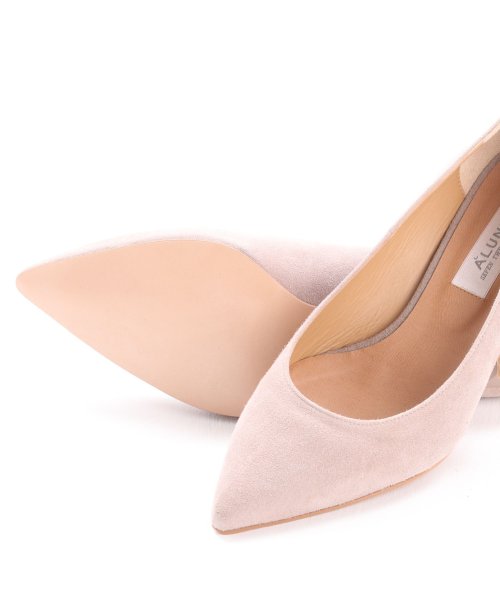 スティレットローヒールポインテッドパンプス シューズ T1692034378(12906円)