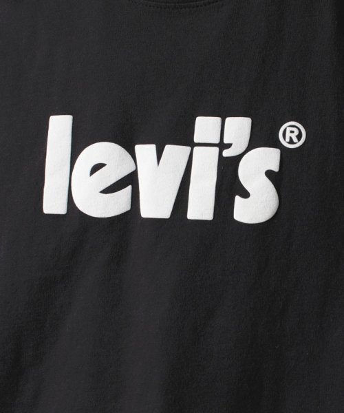 LEVI’S OUTLET(リーバイスアウトレット)/SS RELAXED FIT TEE POSTER LOGO CAVIAR GR/img05