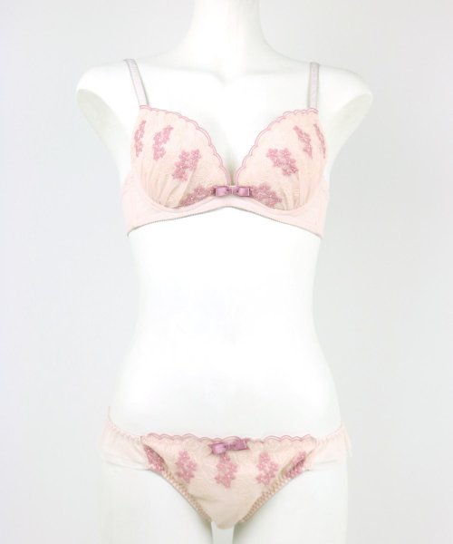 fran de lingerie(フランデランジェリー)/Charming Rose チャーミングローズ ブラ&ショーツセット B65－G75カップ/img18