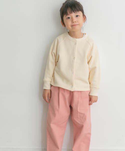 URBAN RESEARCH DOORS（Kids）(アーバンリサーチドアーズ（キッズ）)/『親子リンク』ミニ裏毛ラグランショートカーディガン(KIDS)/img01